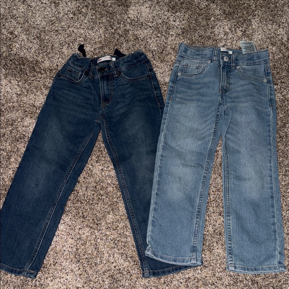 Levi’s Kids Denim Jeans Set - Dark Blue and Light Blue